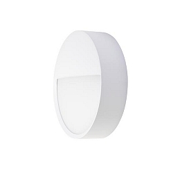Udend�rs wall luminaire EYE slagfast, med d�ksel IP65, hvid mat 