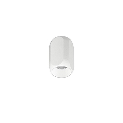 Downlight PENCIL MINI cylindrisk, overflademonteret version IP20, pulverlakeret, hvid d�mpbar