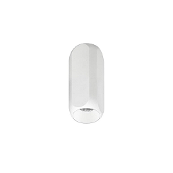 Downlight PENCIL MAXI cylindrisk, overflademonteret version IP20, pulverlakeret, hvid d�mpbar