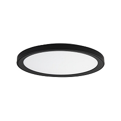 Downlight SUNNY MIDI / 44CM PHASE CCT Switch, d�mpbar, direkte / indirekte IP20, sort mat d�mpbar