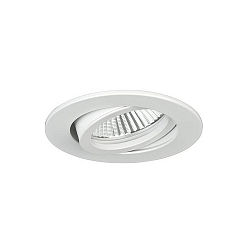 Indbygningslampe IP20, blank, gennemsigtig, hvid  3W 290lm 2700K 20-40� 20-40� CRI 80-89