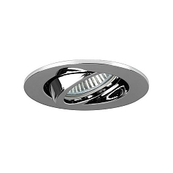 Indbygningslampe IP20, chrom, blank, gennemsigtig  3W 310lm 3000K 20-40� 20-40� CRI 80-89