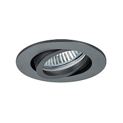 Indbygningslampe IP20, blank, titan, gennemsigtig  3W 310lm 3000K 20-40� 20-40� CRI 80-89