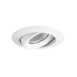 Downlight PLUG & PLAY svingbar, med stik IP20, hvid d�mpbar