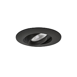Indbygnings loftlampe KARYL svingbar, drejelig, direkte IP20, gennemsigtig, hvid d�mpbar