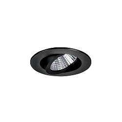 Recessed LED spot dim2warm, 350mA, 6W 3000-1800K 460lm 38�, matt alu