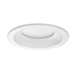 Downlight BOWL rund IP20, opal, hvid d�mpbar