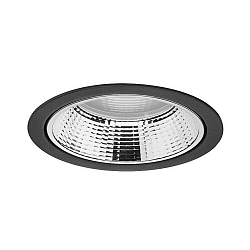 recessed luminaire IP20, glossy, opal, black  32,5W 2720lm 4000K CRI 90-100