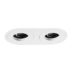 Downlight ARUN 2-fold, rund IP20, hvid d�mpbar