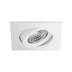Indbygningslampe OLENI-S / PHASE DTW 918-930 firkantet, svingbar, Dim-To-Warm IP20, hvid mat d�mpbar 6