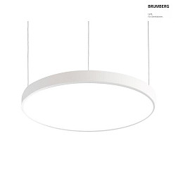 pendant luminaire direct IP40, opal, white dimmable