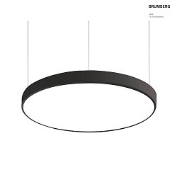 pendant luminaire direct IP40, opal, black dimmable