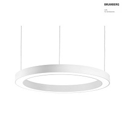 pendant luminaire direct IP40, opal, white dimmable