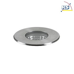 LED in-ground luminaire BOLED, V4A, IP67 IK08, 6W 3000K 485lm 36, stainless steel