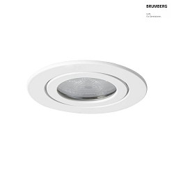 downlight RGB without reflector, transparent, white dimmable