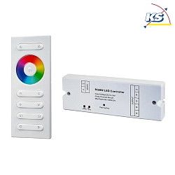 LED Controller set RGBW, 12-24V DC, 1