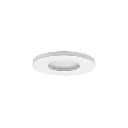 Indbygningslampe PROTECT-R rund, direkte IP44, hvid d�mpbar