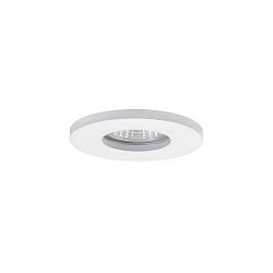 Indbygningslampe PROTECT-R rund, direkte IP44, hvid