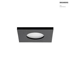 recessed luminaire PROTECT-S square, direct IP44, white