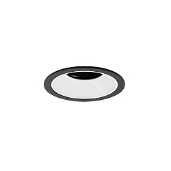 Indbygnings loftlampe BINATO svingbar, drejelig, direkte IP20, sort, hvid d�mpbar