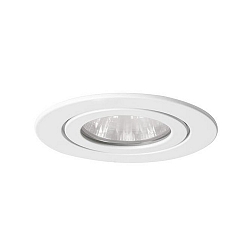 Downlight 4VA rund, stiv GX5,3 IP65, hvid d�mpbar
