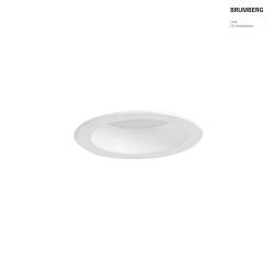 Recessed LED downlight ZULO MICRO, IP54 IK03, round, 10W 3000K/4000K/5700K 700lm 90, fixed
