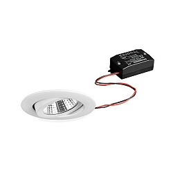 Downlight BB03 rund, svingbar IP20, hvid 