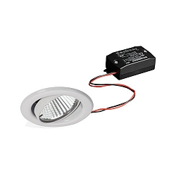 Downlight BB09 firkantet, svingbar IP20, hvid 