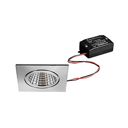 Downlight BB15 firkantet IP54, rustfrit st�l 