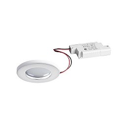 Indbygningslampe, blank 6W 540lm 3000K 20-40� 20-40� CRI 80-89