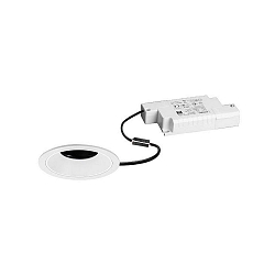 Indbygnings loftlampe BINATO svingbar, drejelig, direkte IP20, hvid d�mpbar