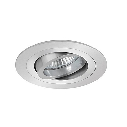 Indbygningslampe IP20, blank, gennemsigtig d�mpbar 6W 680lm 3000K 20-40� 20-40� CRI 80-89