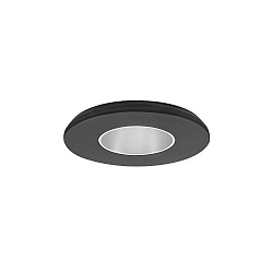Indbygningslampe ZONDRA LED stiv, direkte IP20, sort d�mpbar 13W 1190lm 3000K 20-40� 20-40� CRI >80