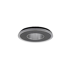 Indbygningslampe ZONDRA LED stiv, direkte IP20, sort d�mpbar 10W 660lm 3000K 20-40� 20-40� CRI >80