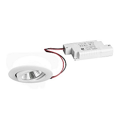 Downlight BB03 rund, d�mpbar IP20, hvid d�mpbar