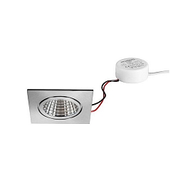 Downlight BB15 stiv, d�mpbar IP54, rustfrit st�l d�mpbar