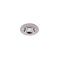 Indbygnings loftlampe APOLLO MICRO rund, direkte IP20, s�lv d�mpbar