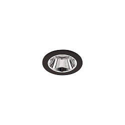 Indbygnings loftlampe APOLLO MICRO rund, direkte IP20, sort d�mpbar