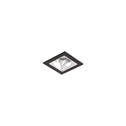 Indbygnings loftlampe APOLLO MICRO firkantet, direkte IP20, sort d�mpbar