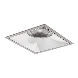 recessed luminaire APOLLO MAXI square, switchable LED IP20, silver dimmable 20W 2620lm 3500K CRI 90-100