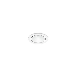 Indbygnings loftlampe DIOS MICRO rund, direkte IP20, hvid 