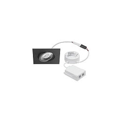 recessed luminaire ABACO SQUARE swivelling, DALI controllable, Dim-To-Warm IP44