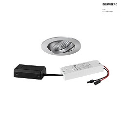 recessed luminaire IP20, glossy, transparent dimmable 6W 680lm 3000K 20-40 20-40 CRI 80-89
