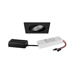 recessed luminaire IP20, chrome, glossy, transparent dimmable 6W 680lm 3000K 20-40� 20-40� CRI 80-89