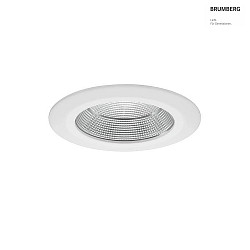 recessed luminaire IP20, transparent dimmable 36,3W 3000K CRI 80-89