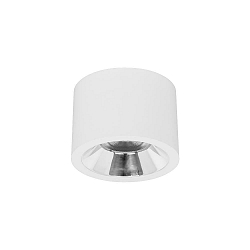 Downlight APOLLO MAXI glat, rund, omskiftelig IP20, pulverlakeret, hvid 