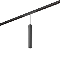 Skinne pendul PEPA PEN down, stiv, DALI styrbar IP20, sort mat d�mpbar