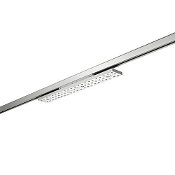 3-faset spot BALI MIDI AS 75�/76� DALI-2 - 58.7CM drejelig, DALI styrbar, med linseoptik IP20, s�lv mat d�mpbar