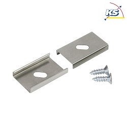 Holder set for surface profile P01-10 (BRUM-53600), silver