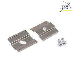 Accessory for Flexible profile P72-12 - Holder set for horizontal mounting, aluminum